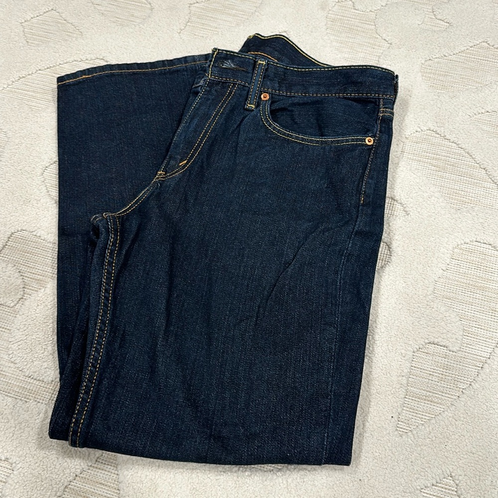 Levi’s Strauss dark wash men’s jeans